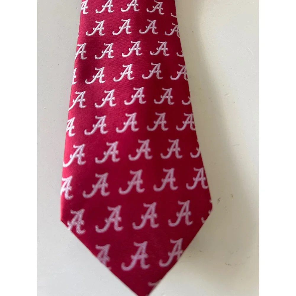 licensed University of Alabama Crimson Tide necktie by Donegal Bay 100% silk nWT